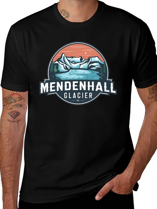Mendenhall Glacier Graphic Tee - Adventure Awaits!