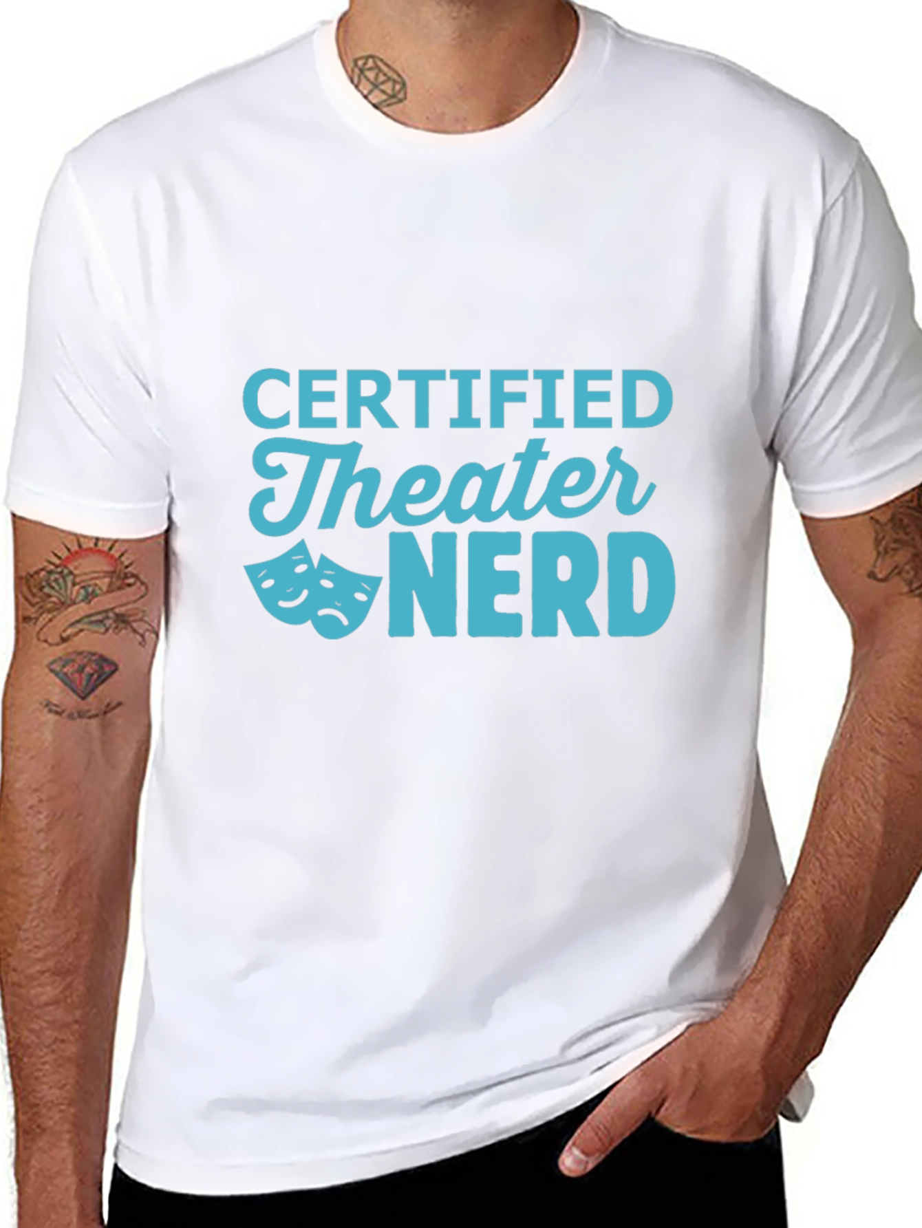 Certified Theater Nerd Graphic Tee