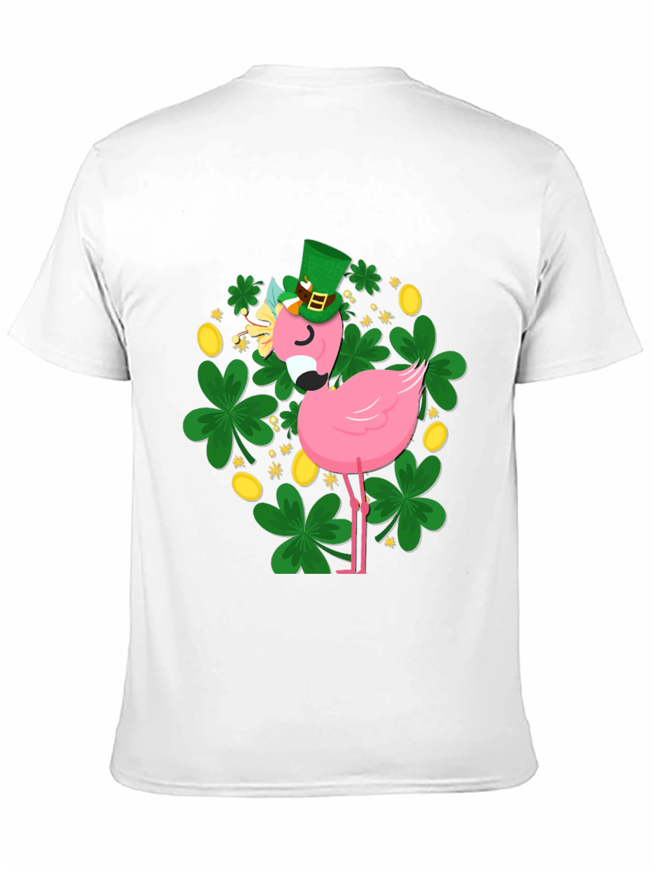 St. Patricks Day Flamingo T-Shirt