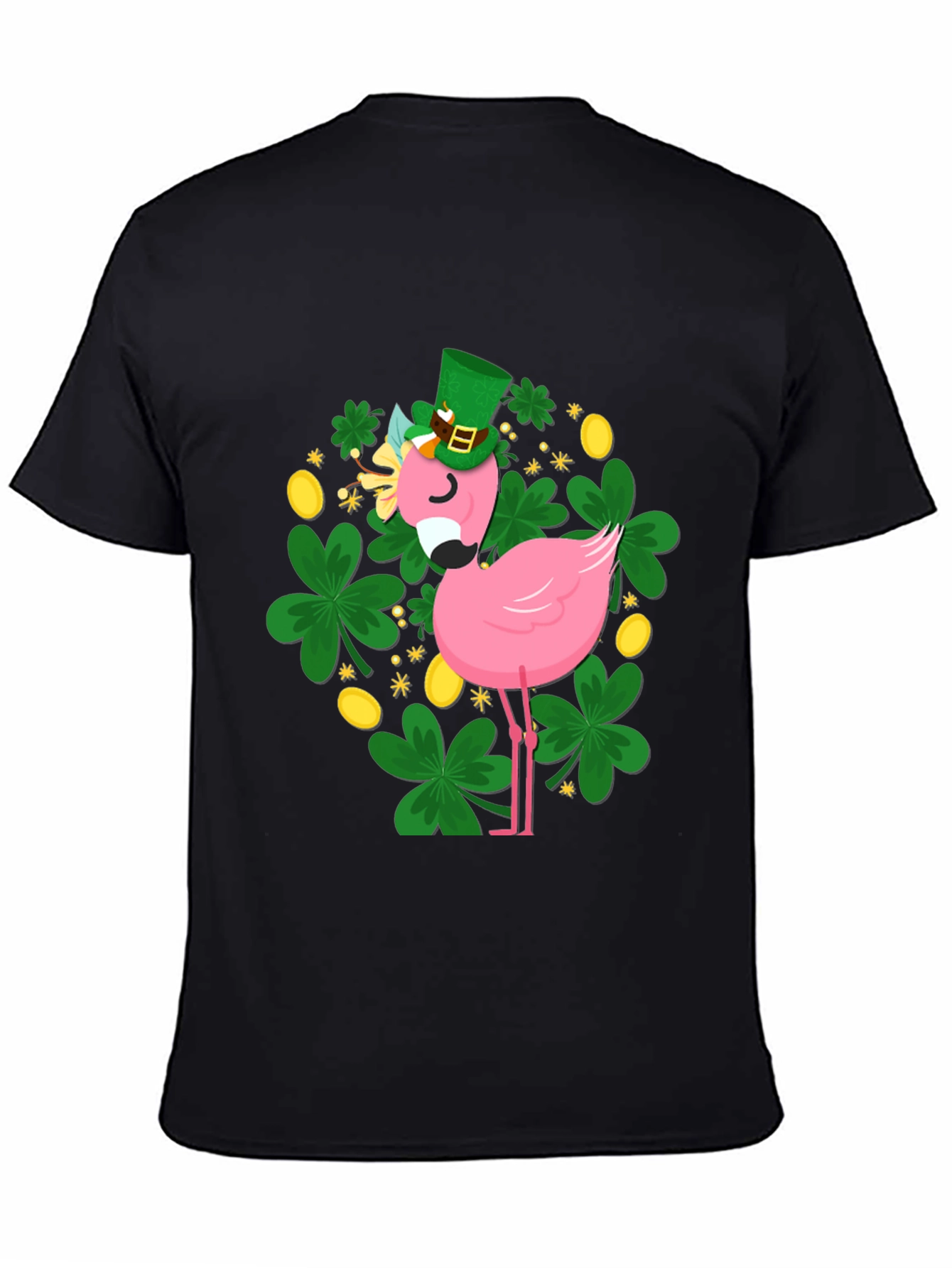 St. Patricks Day Flamingo T-Shirt