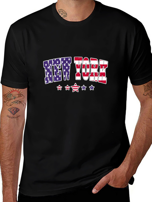 New York Stars & Stripes Graphic Tee