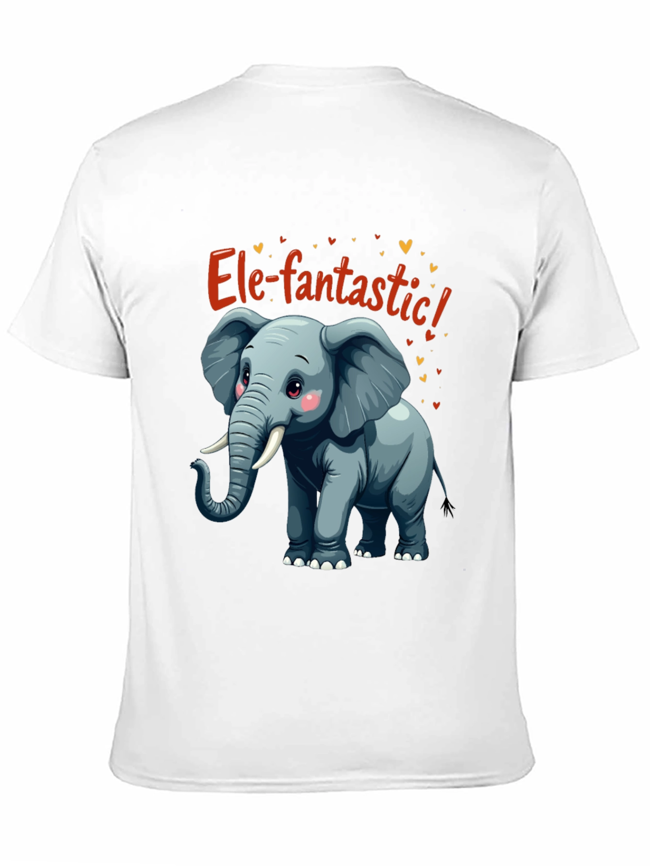 Ele-fantastic Elephant T-Shirt - Cute Cartoon Tee
