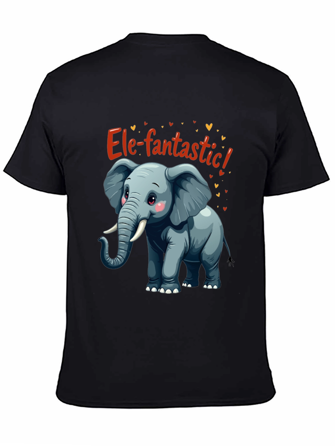 Ele-fantastic Elephant T-Shirt - Cute Cartoon Tee