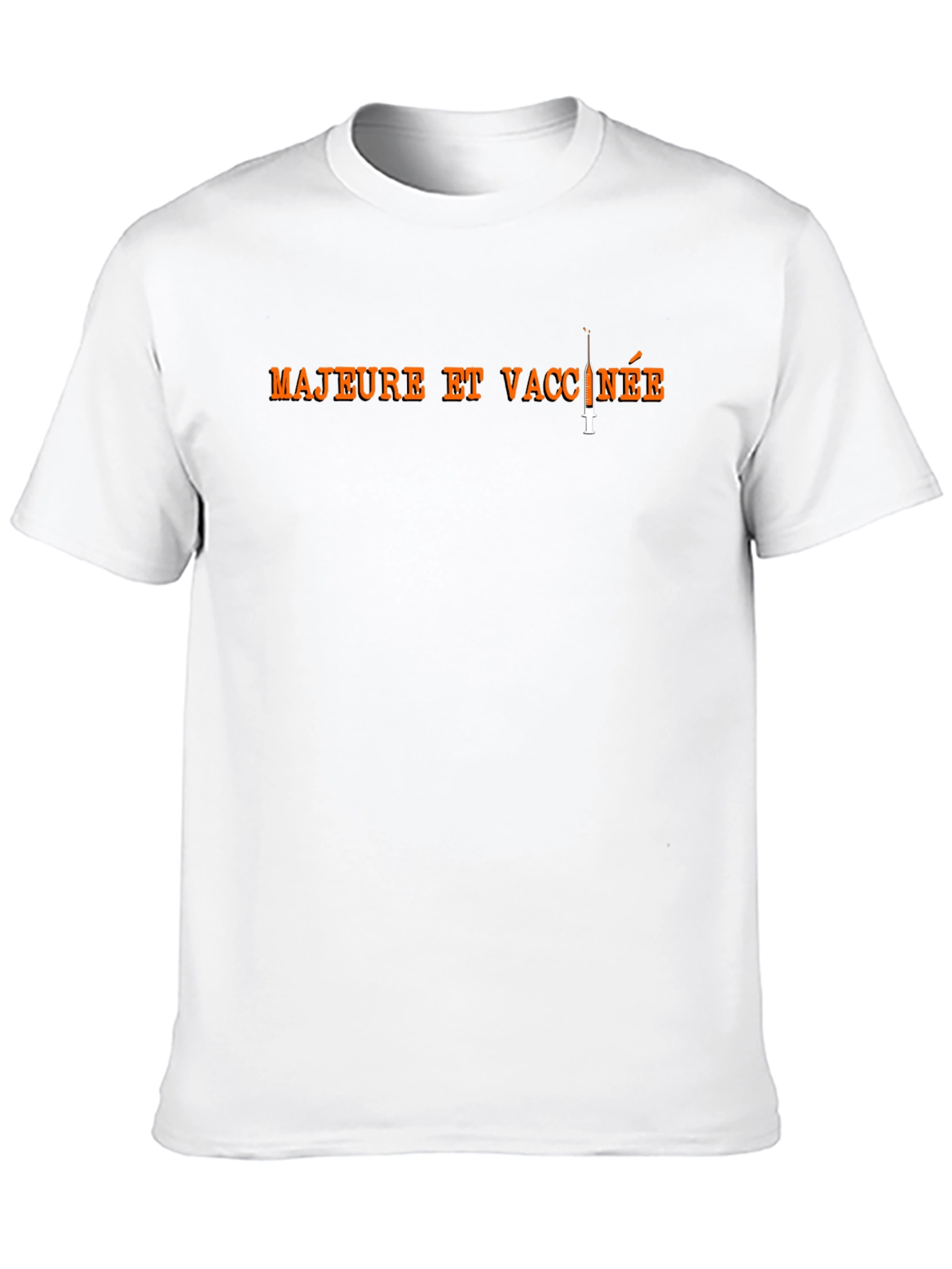 Majeure et Vaccinee T-Shirt - Black