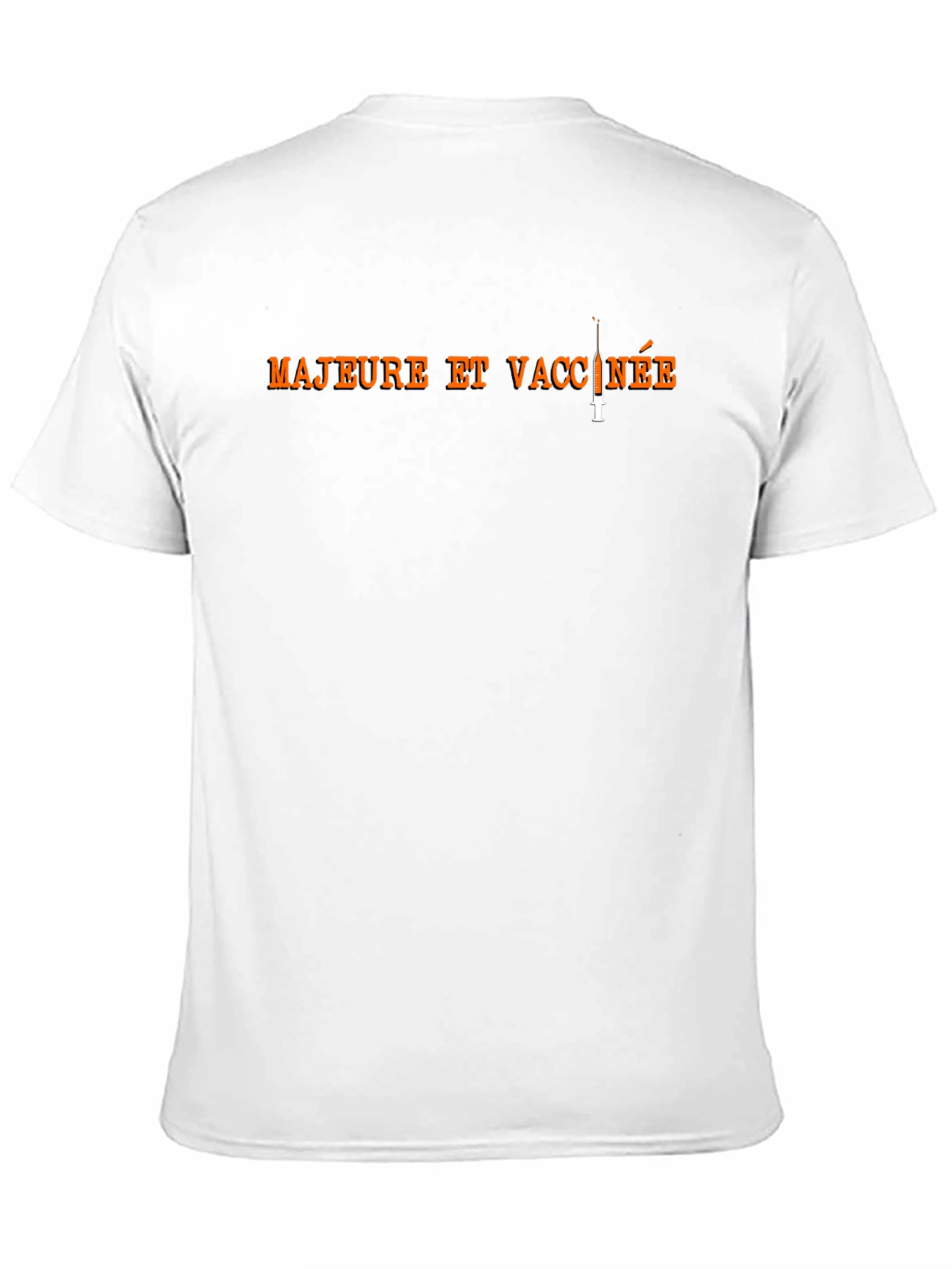 Majeure et Vaccinee T-Shirt - Black