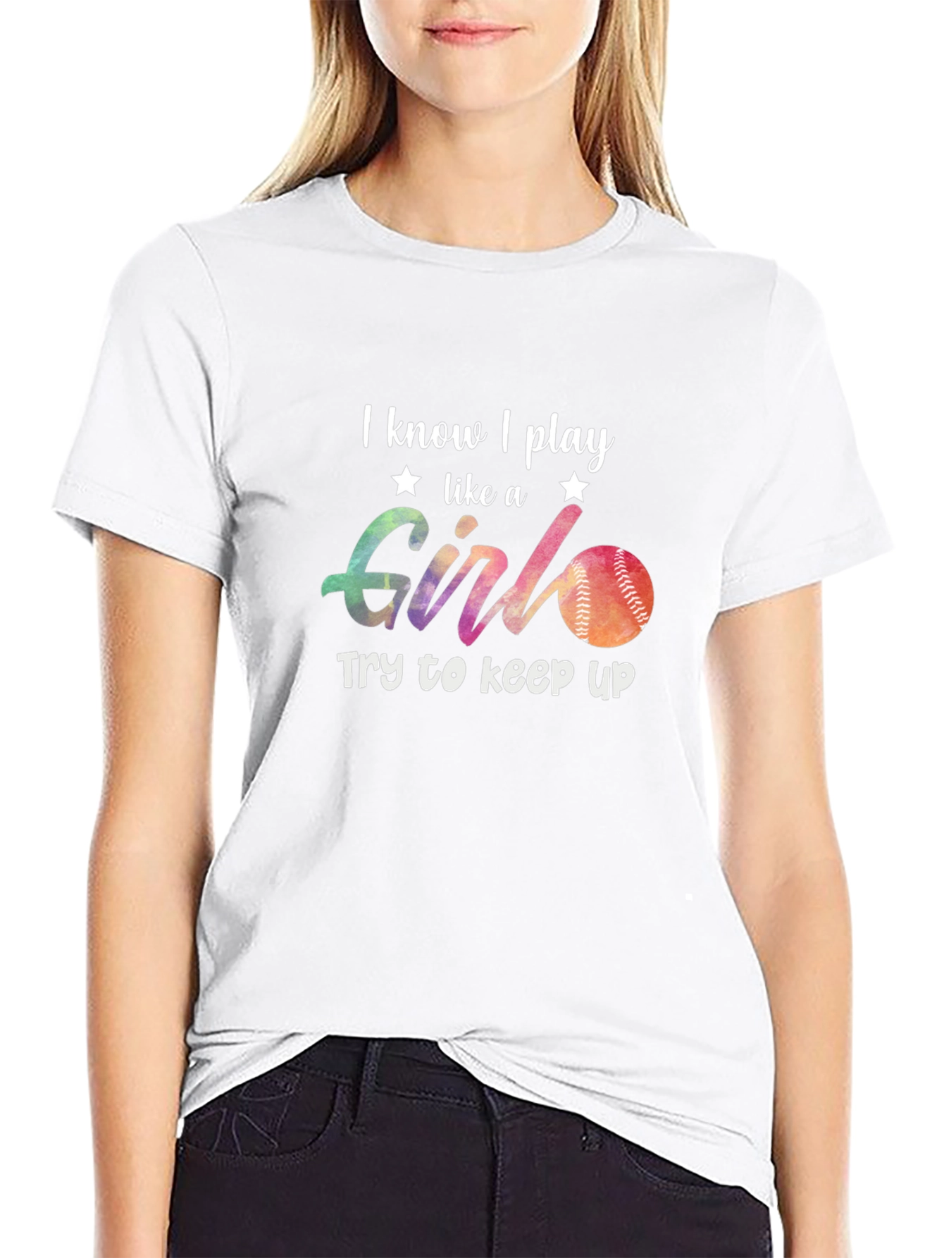 I Know I Play Like A Girl T-Shirt