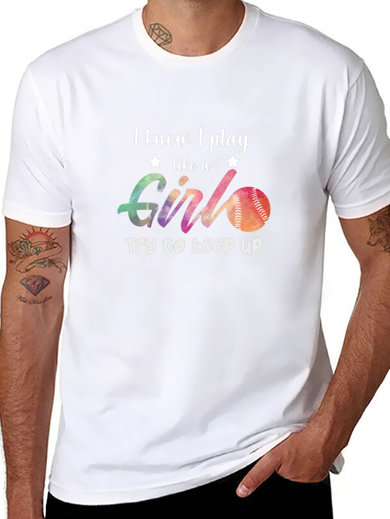 I Know I Play Like A Girl T-Shirt