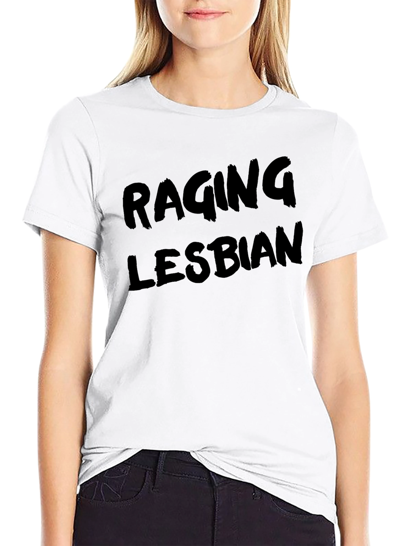 Raging Lesbian T-Shirt - Bold Statement Tee