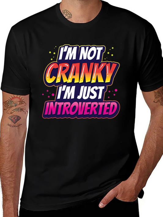 Introverted Graphic Tee -  Funny Novelty T-Shirt