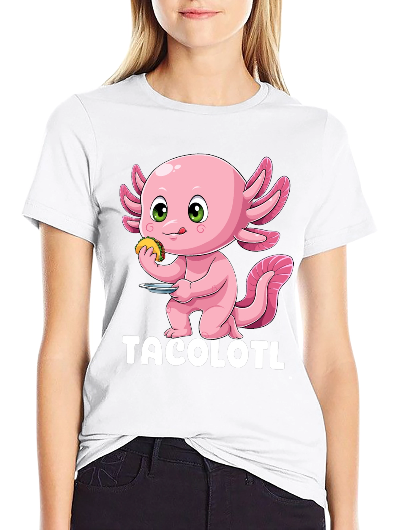 Tacolotl Axolotl Taco Lover T-Shirt