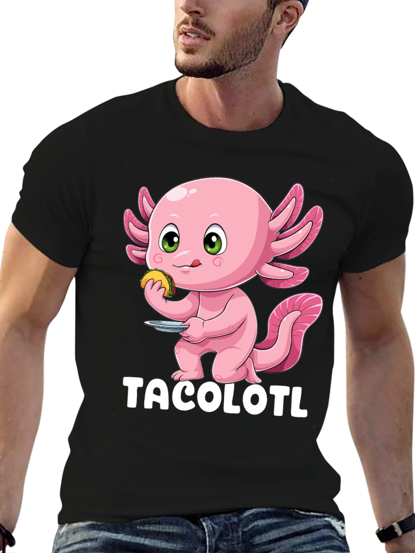 Tacolotl Axolotl Taco Lover T-Shirt