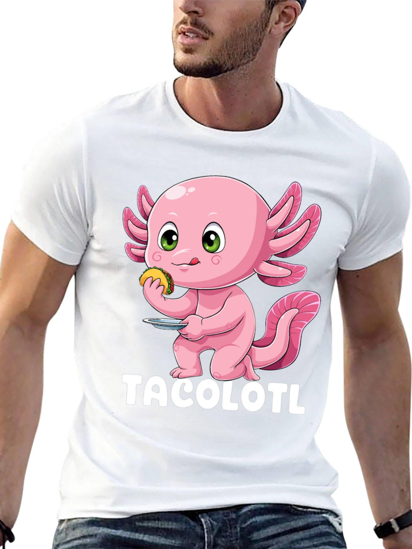 Tacolotl Axolotl Taco Lover T-Shirt