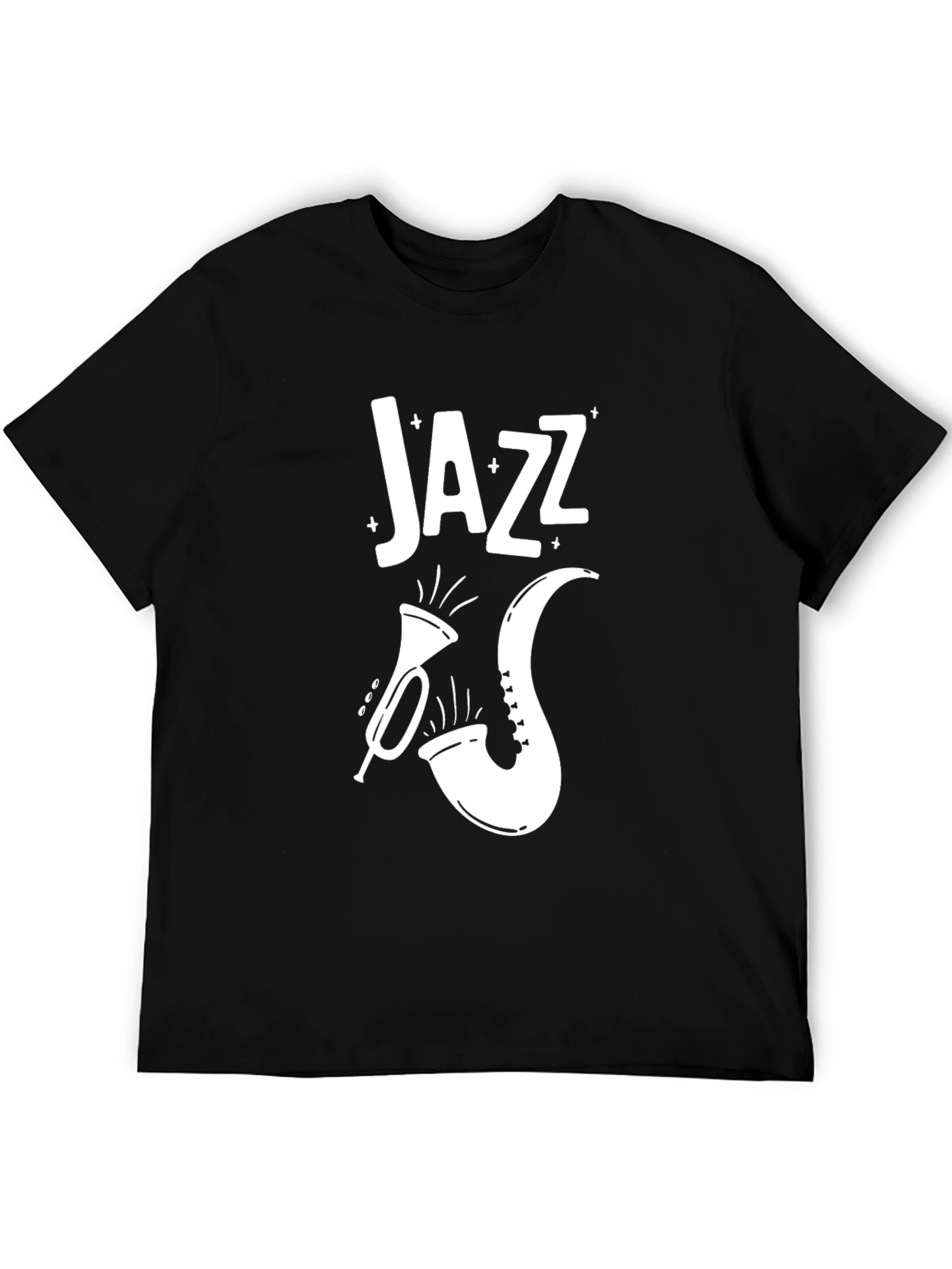 Jazz Music T-Shirt - Black