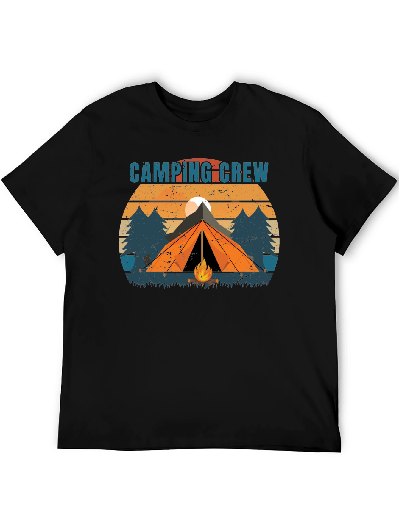 Camping Crew Graphic T-Shirt