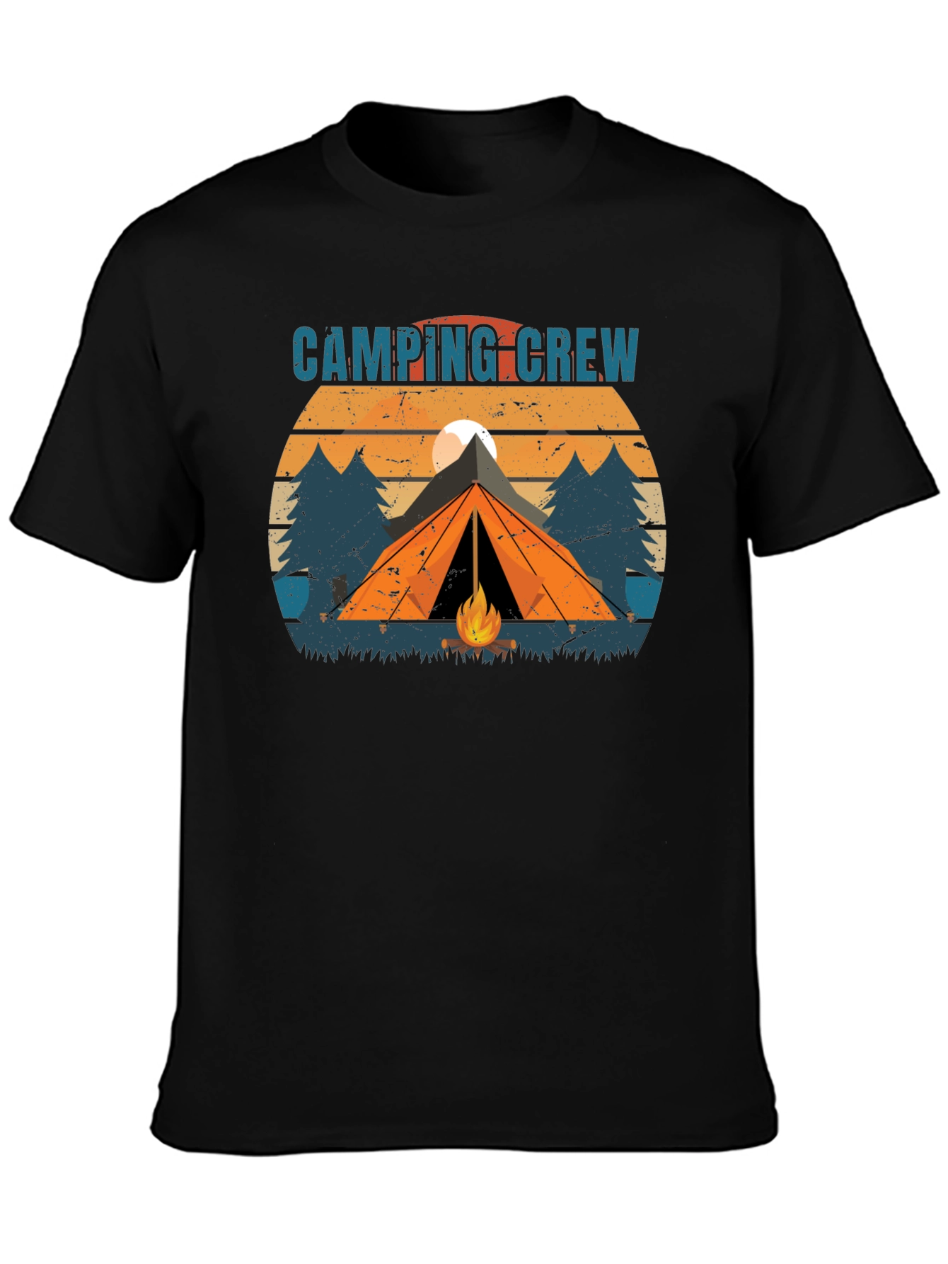 Camping Crew Graphic T-Shirt