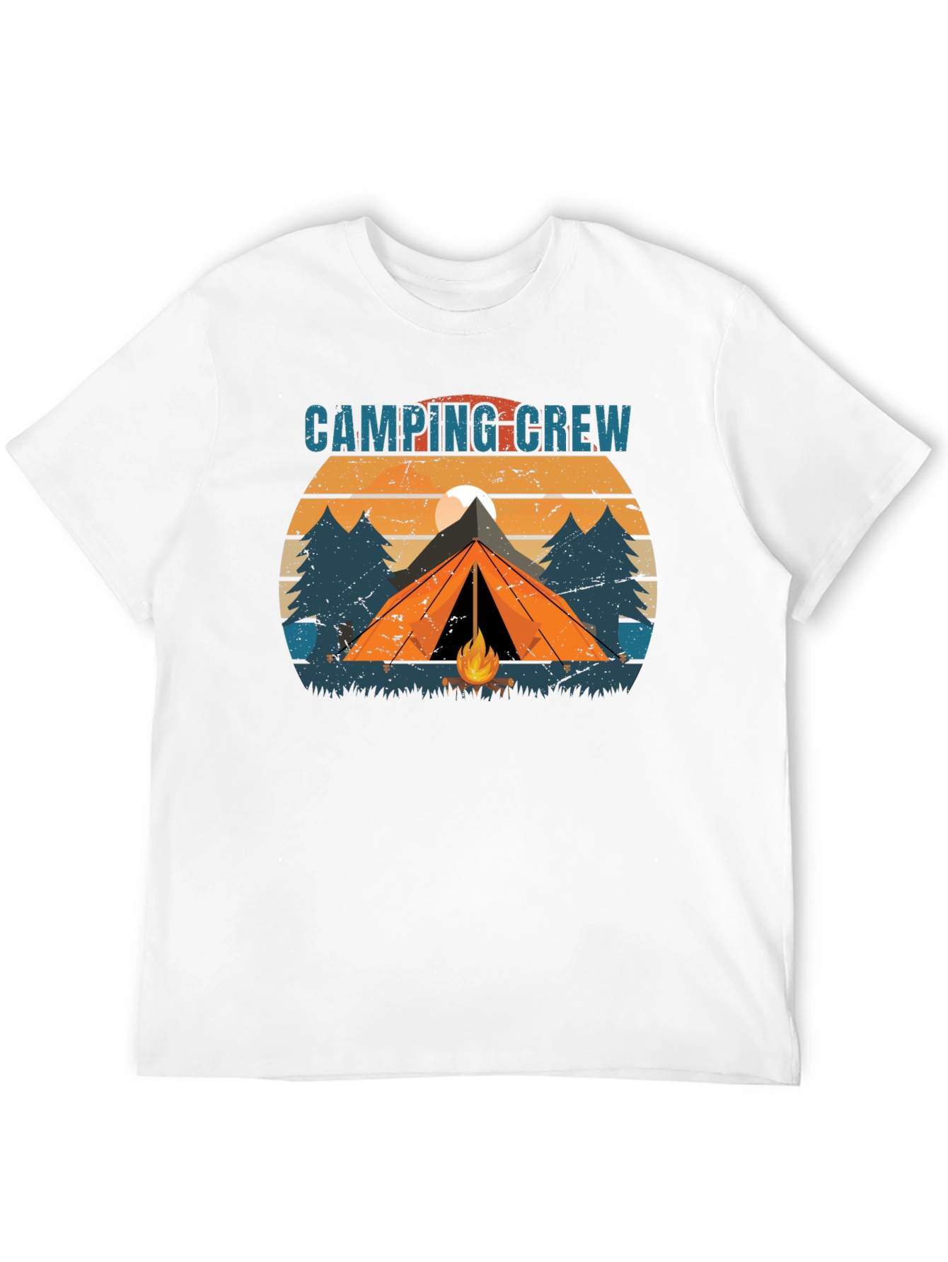Camping Crew Graphic T-Shirt