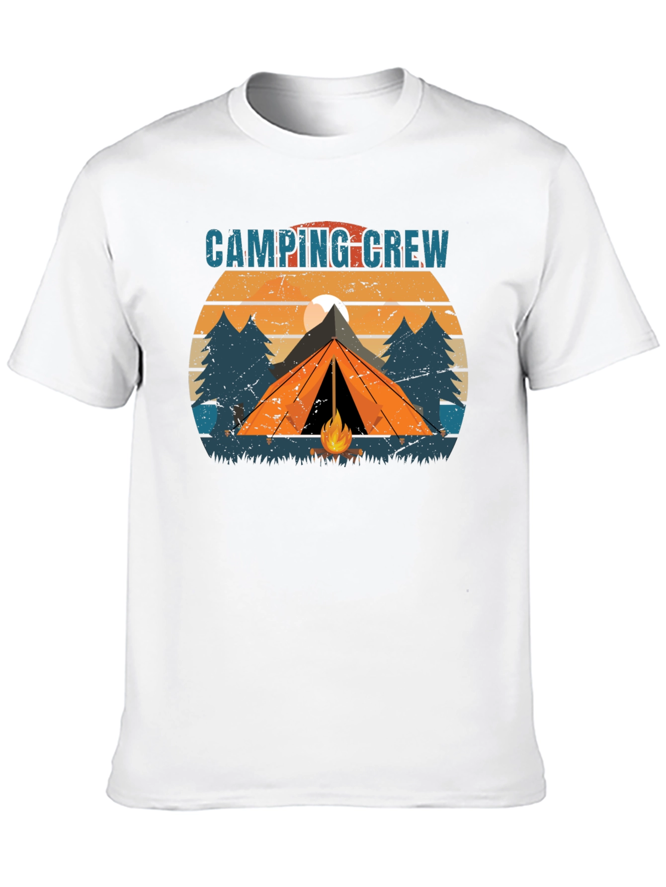 Camping Crew Graphic T-Shirt