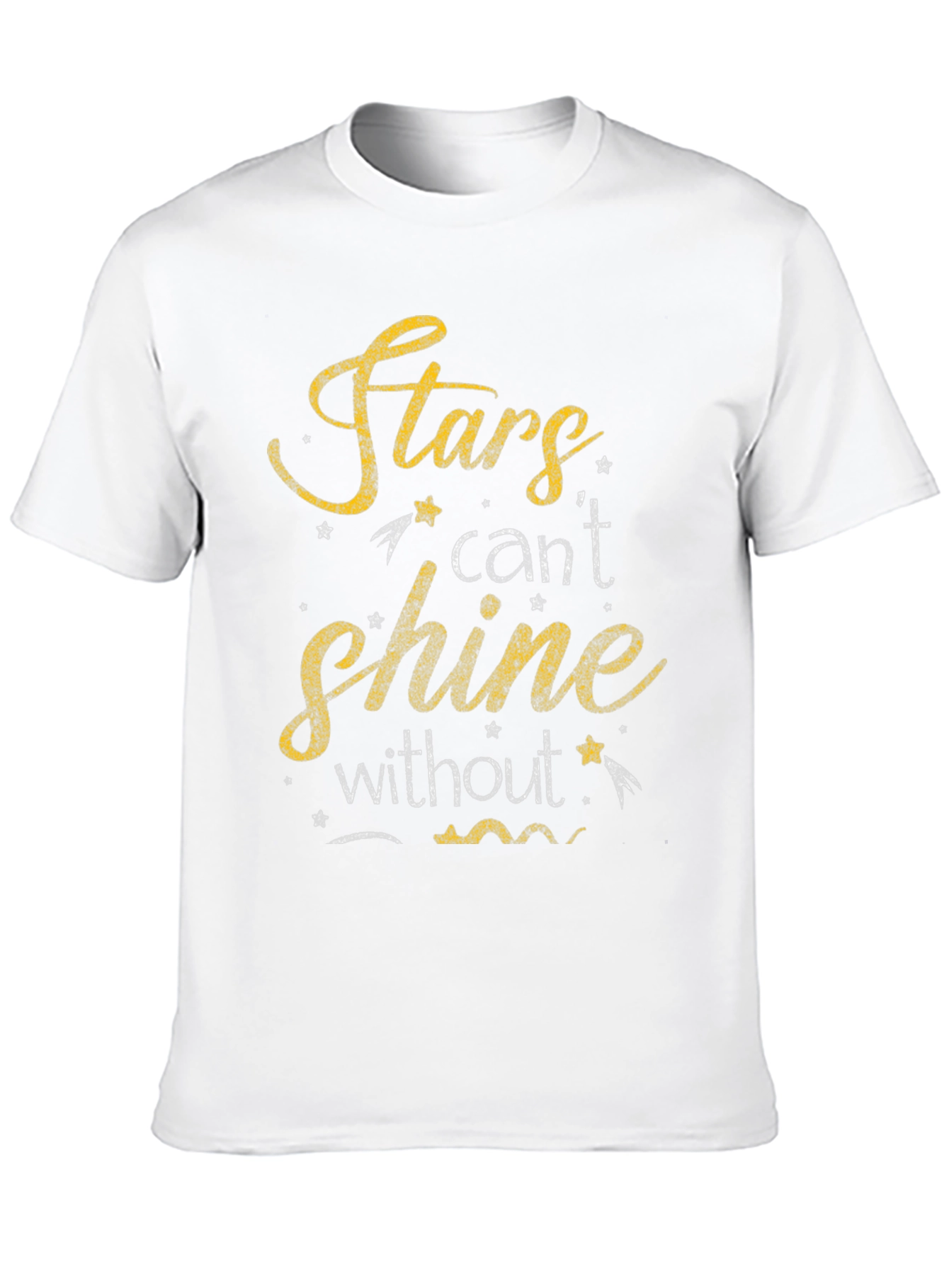 Stars Cant Shine T-Shirt - Motivational Graphic Tee