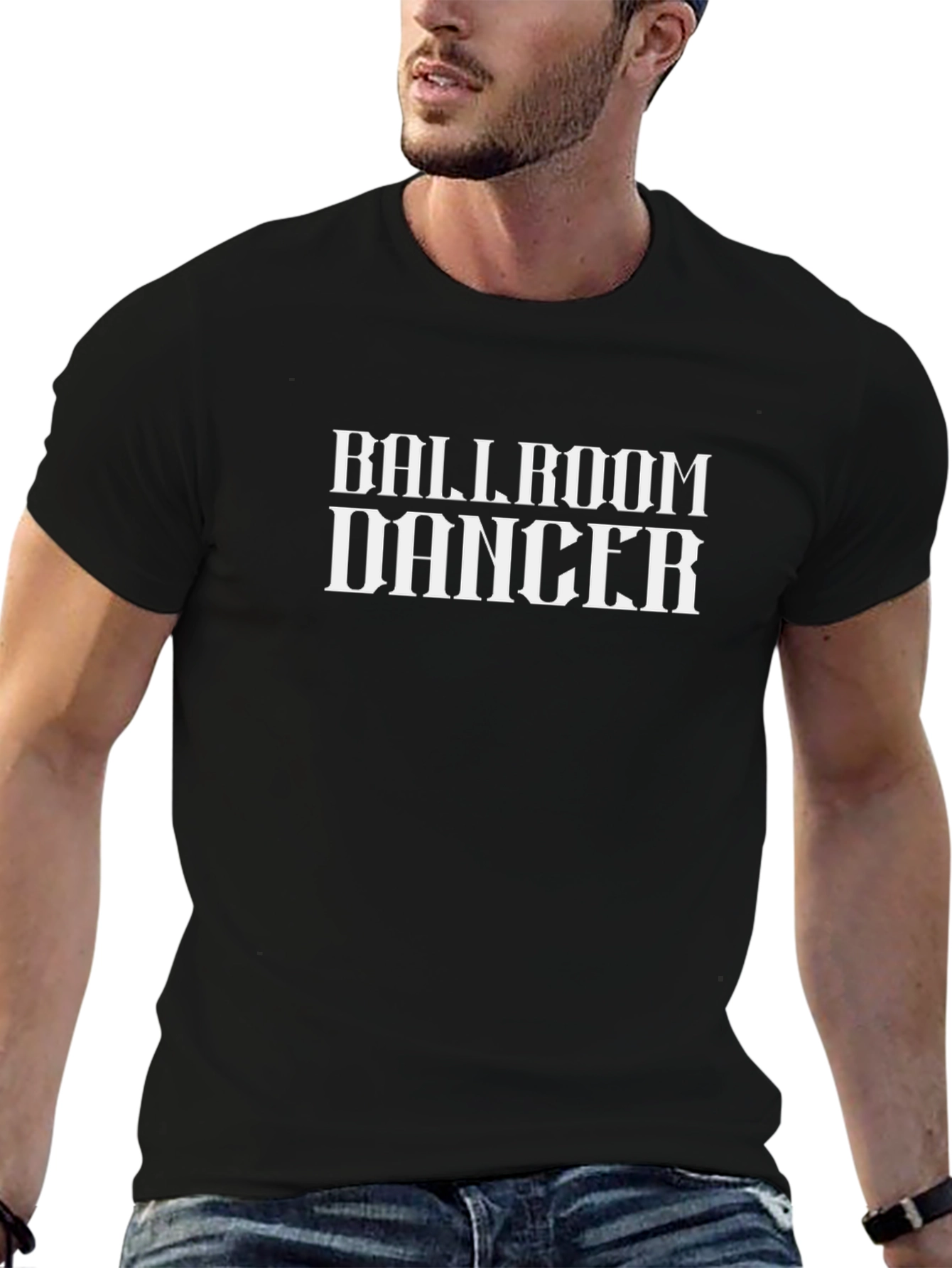 Ballroom Dancer Graphic T-Shirt - Black