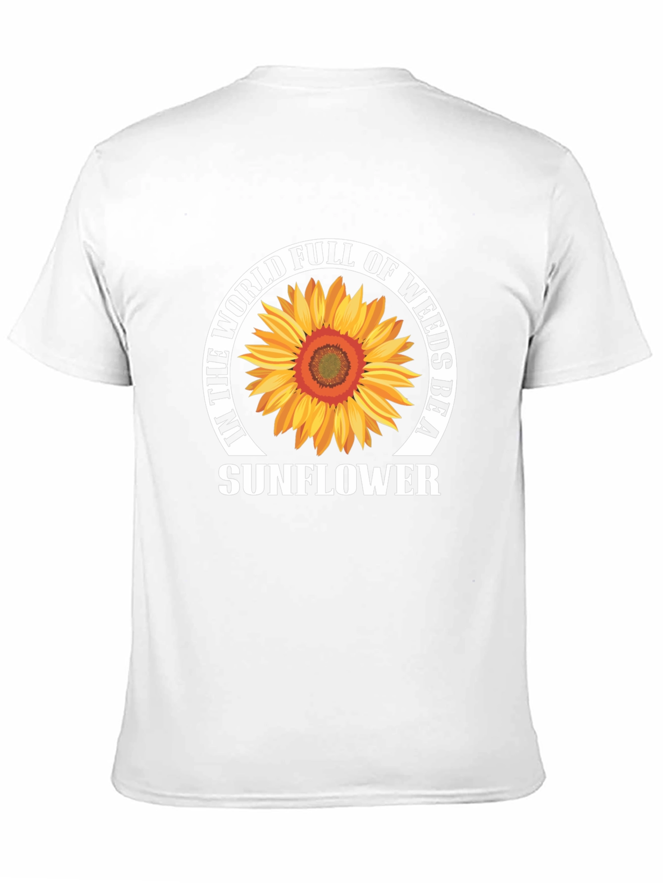 Sunflower Graphic T-Shirt - Be A Sunflower