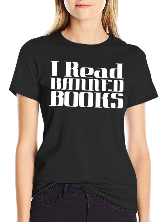 I Read Banned Books Black T-Shirt