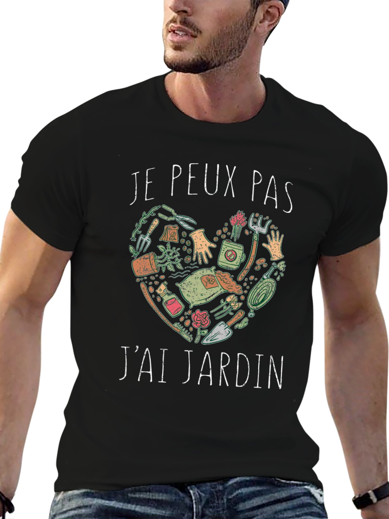 Gardener T-Shirt - Je Peux Pas Jai Jardin