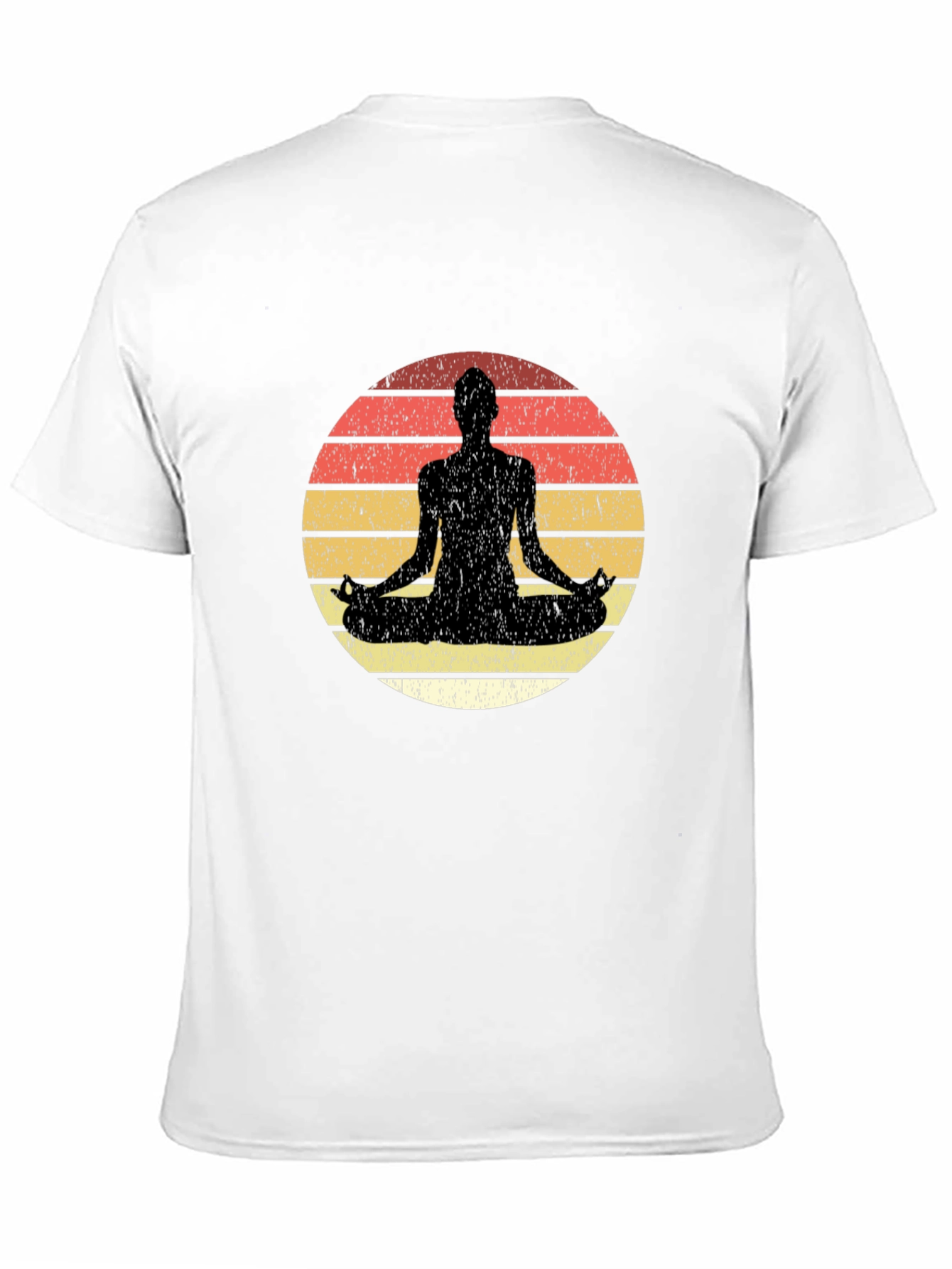 Yoga Sunset Meditation Graphic Tee