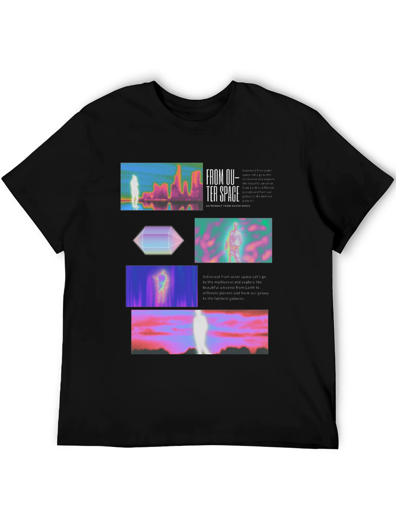 Outer Space Graphic T-Shirt