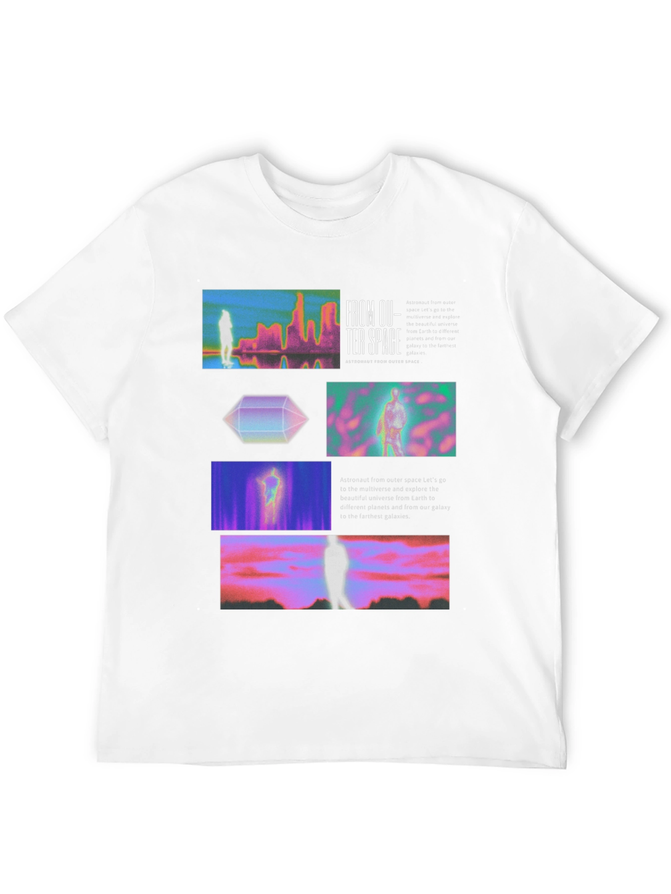 Outer Space Graphic T-Shirt