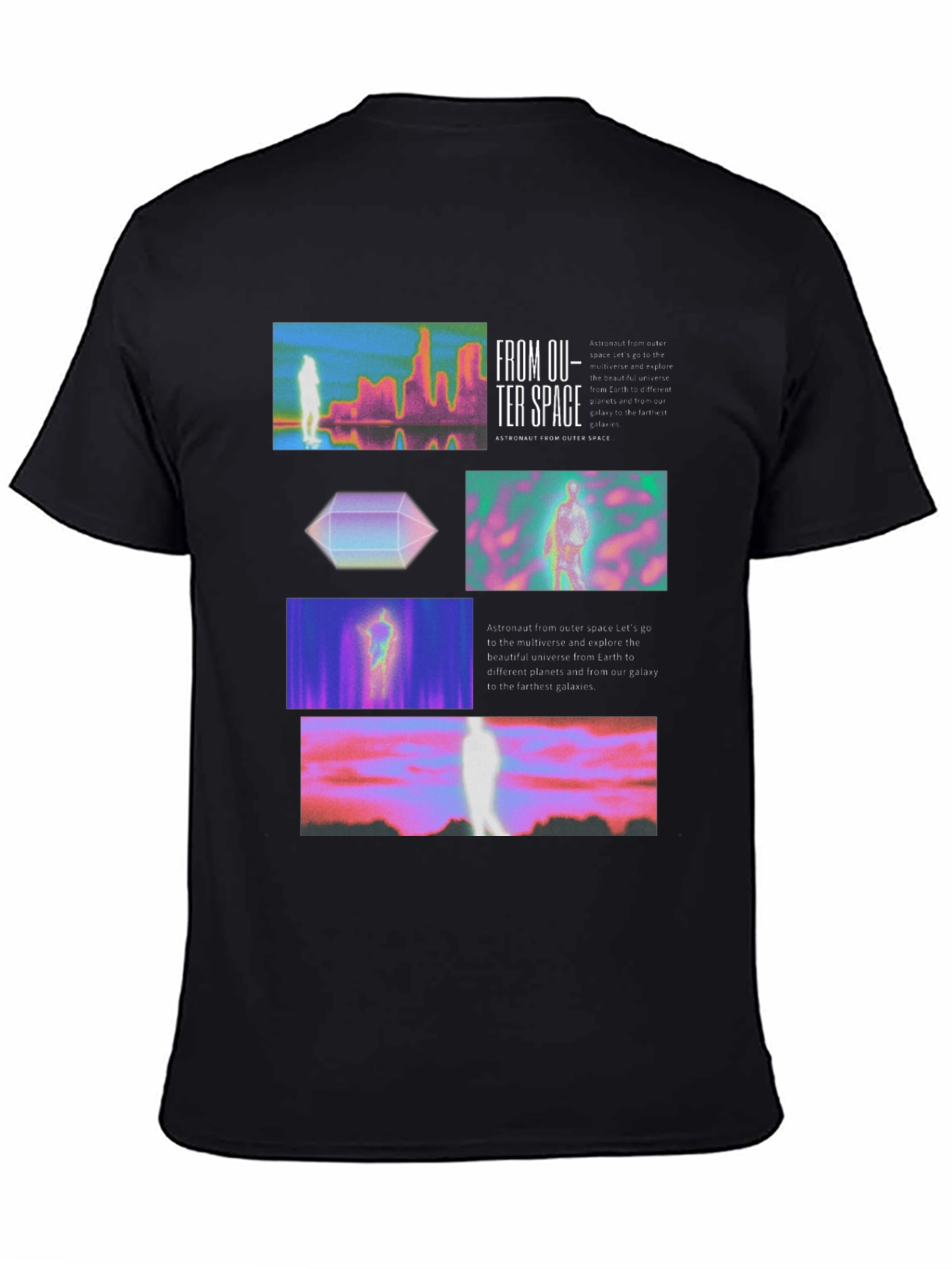 Outer Space Graphic T-Shirt