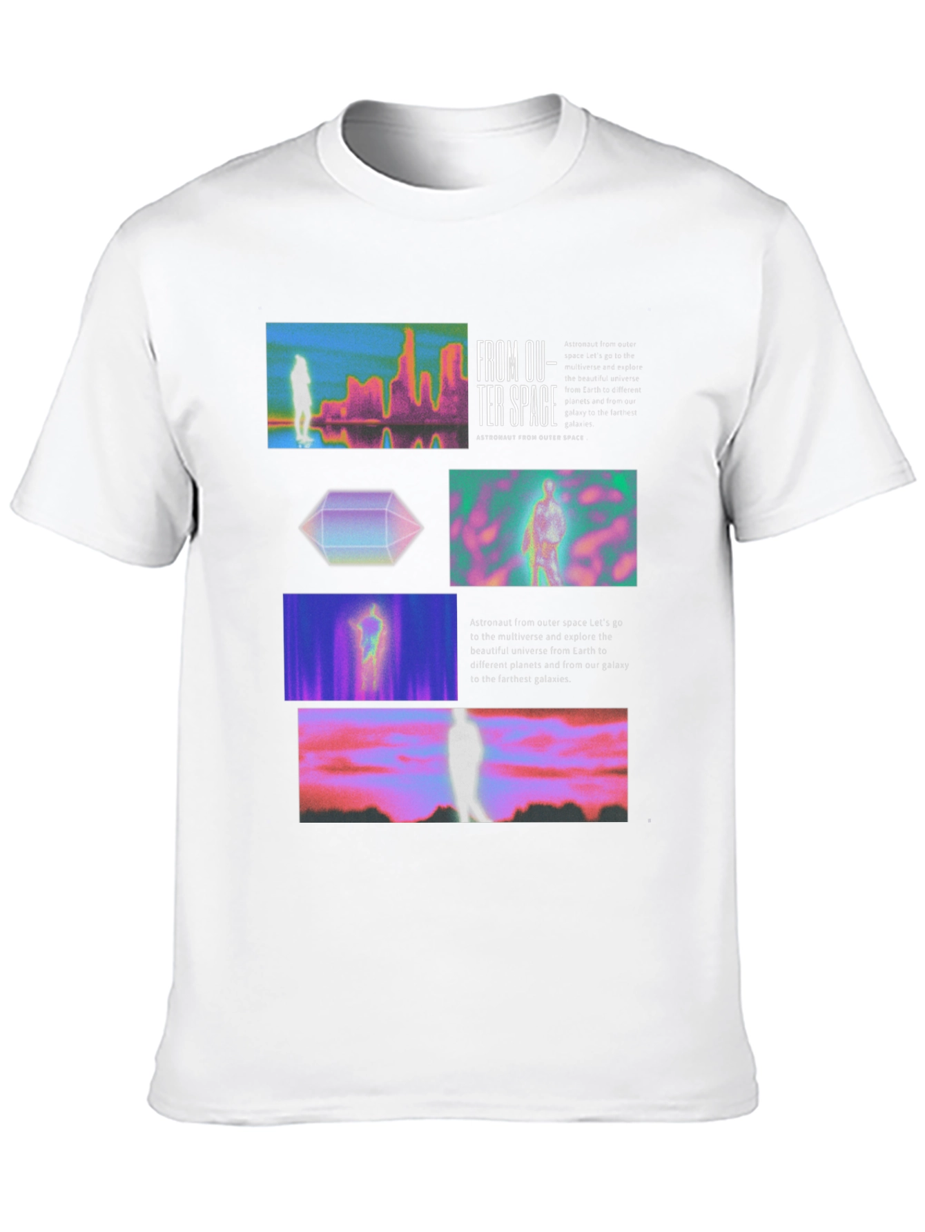 Outer Space Graphic T-Shirt