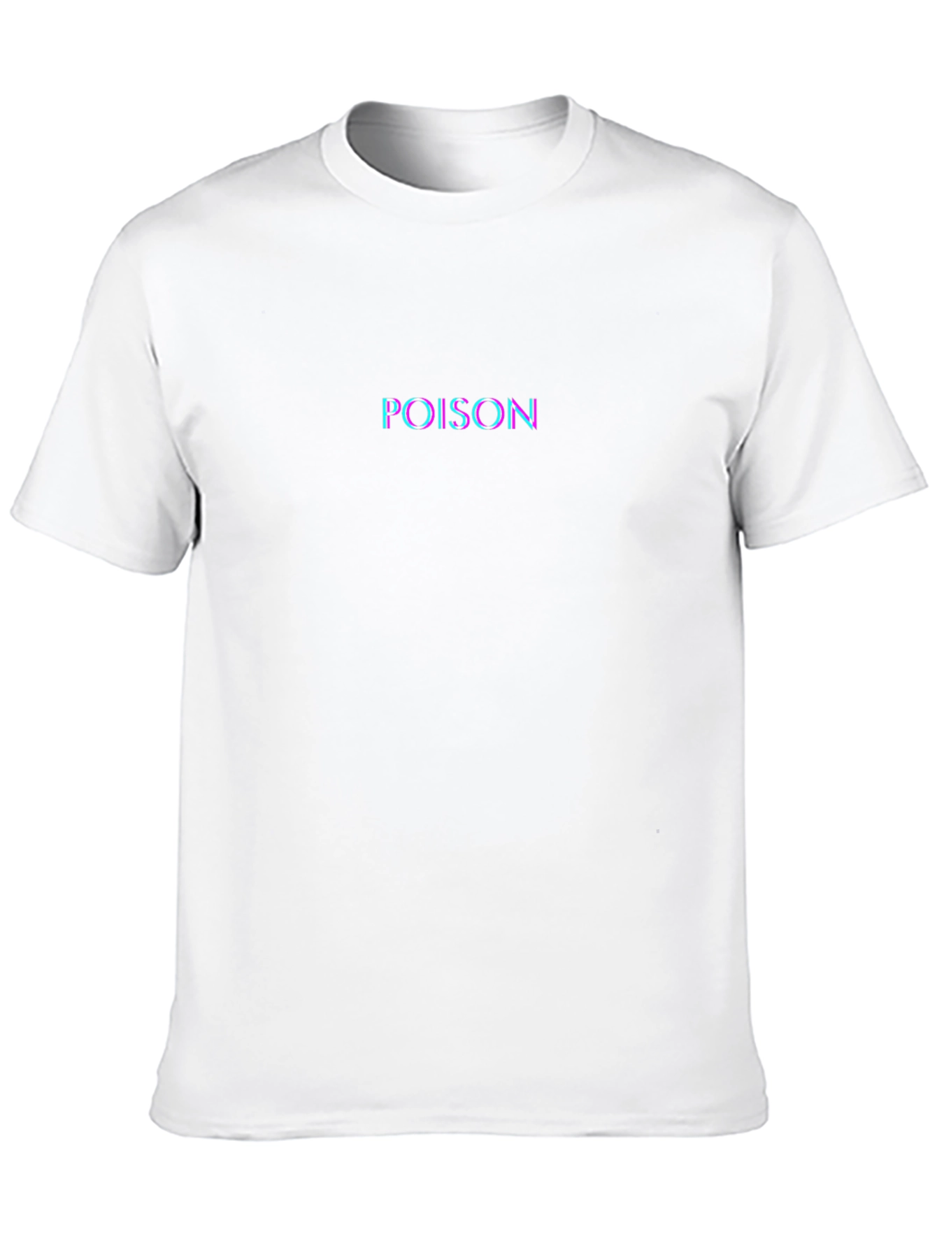 Mens Black Poison Graphic Print T-Shirt