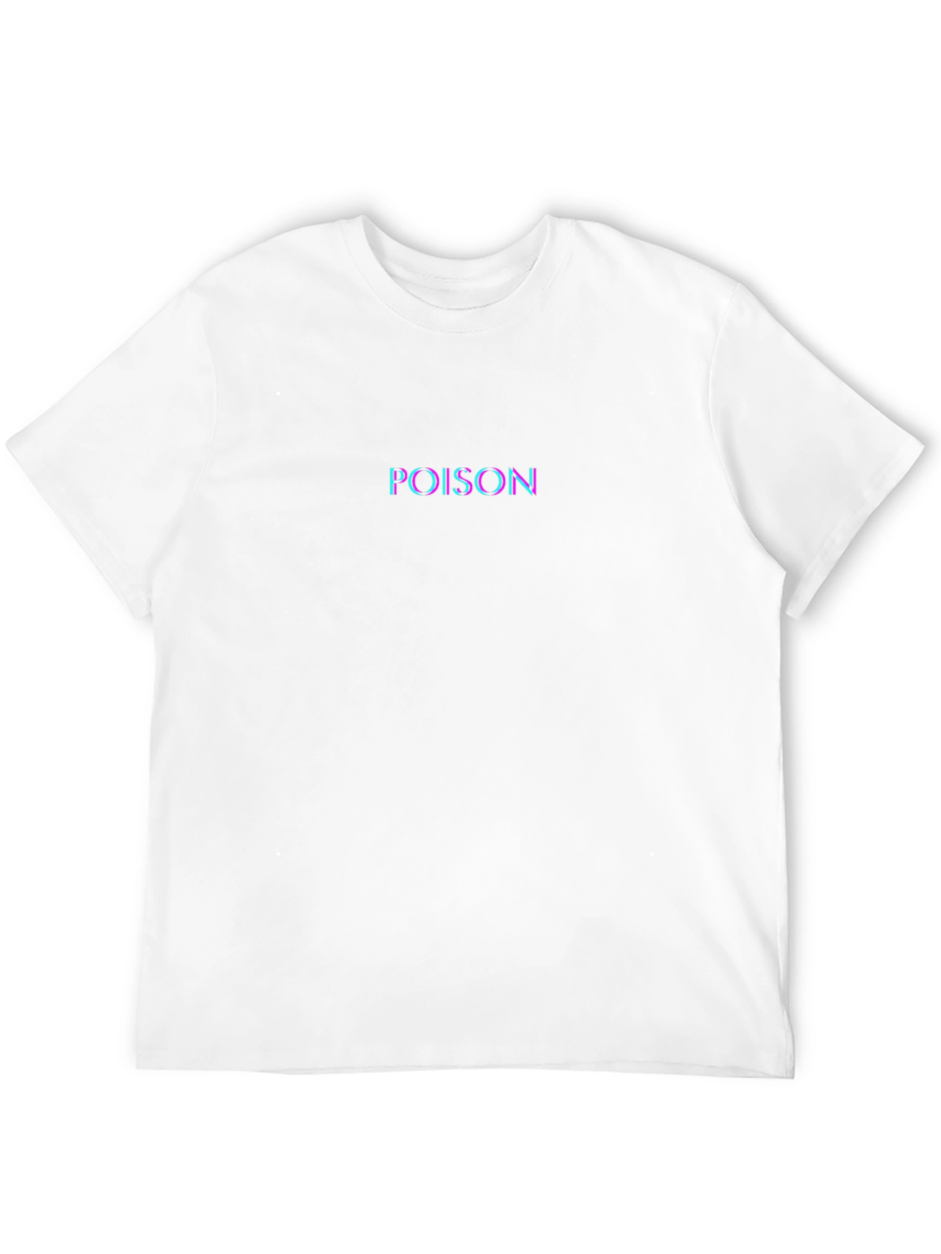 Mens Black Poison Graphic Print T-Shirt