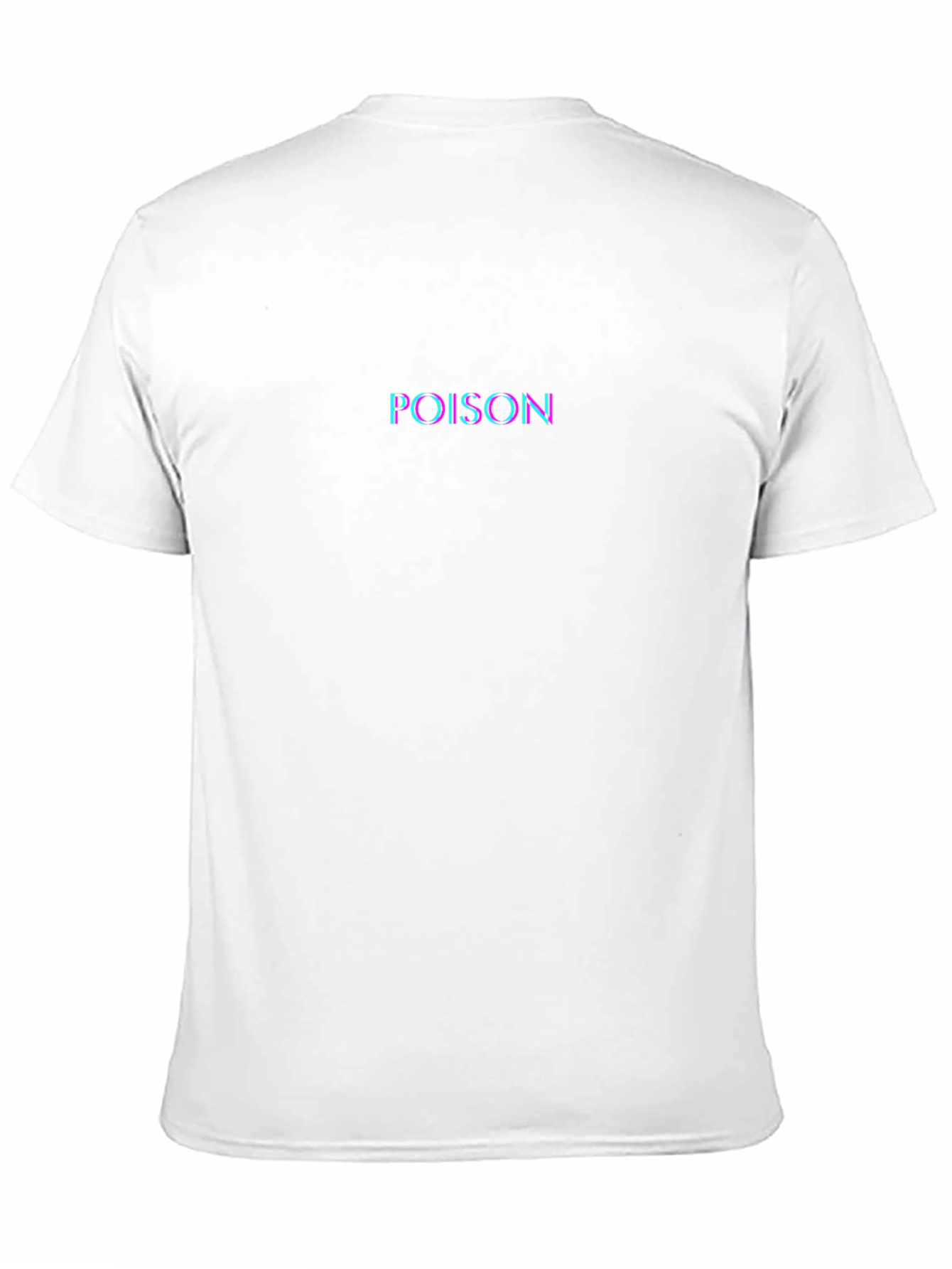 Mens Black Poison Graphic Print T-Shirt