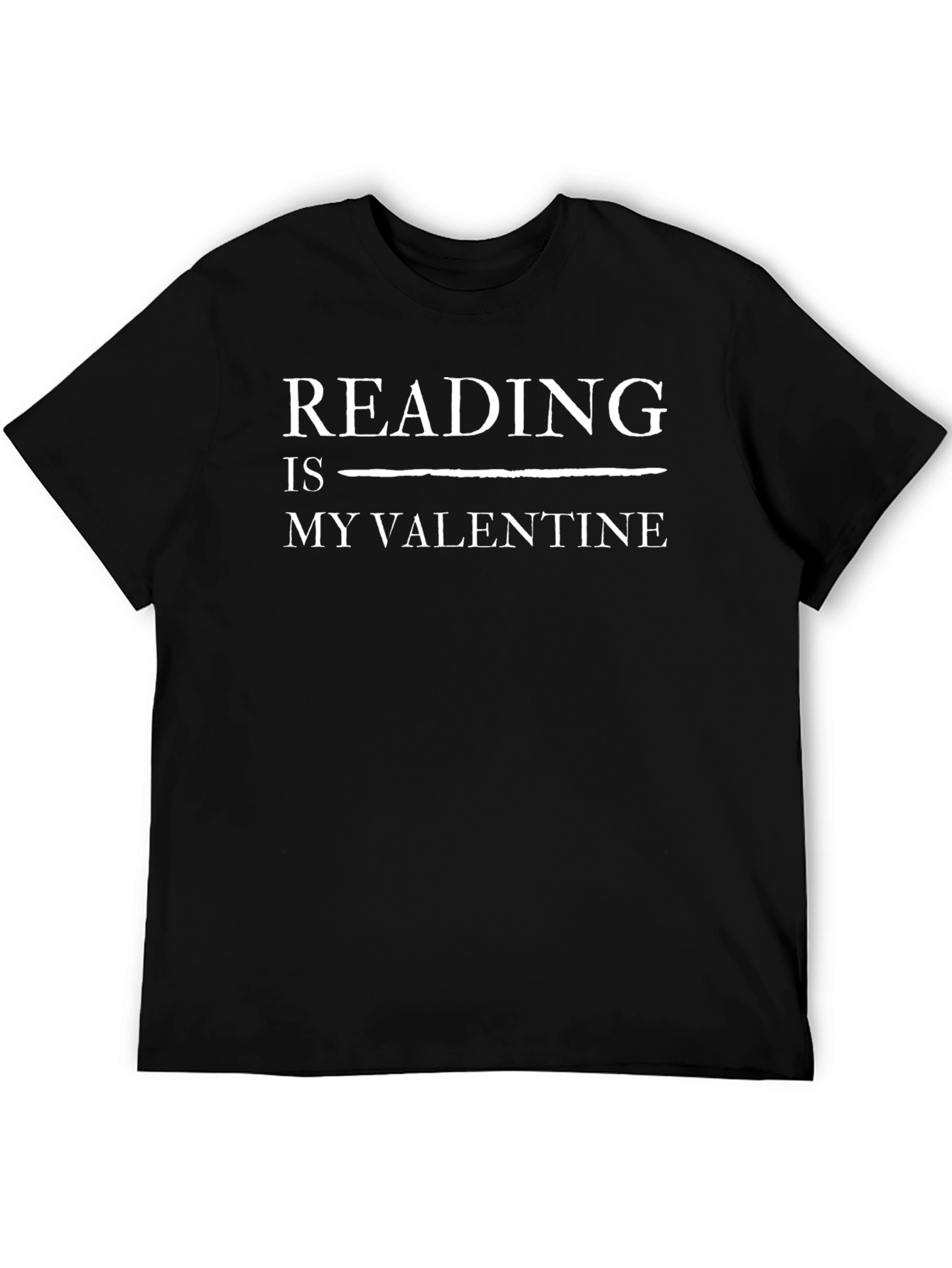 Reading Is My Valentine Graphic T-Shirt