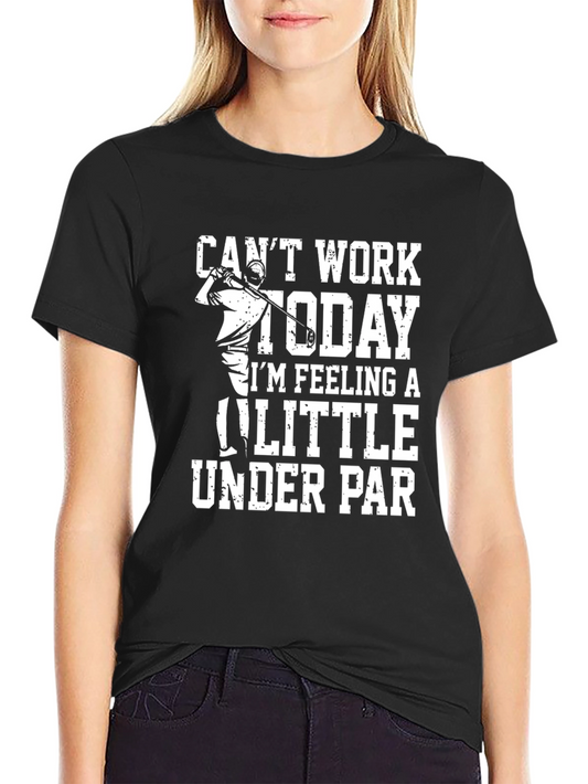 Funny Golf T-Shirt - Under Par