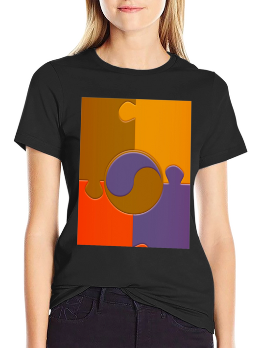 Puzzle Piece Graphic Tee
