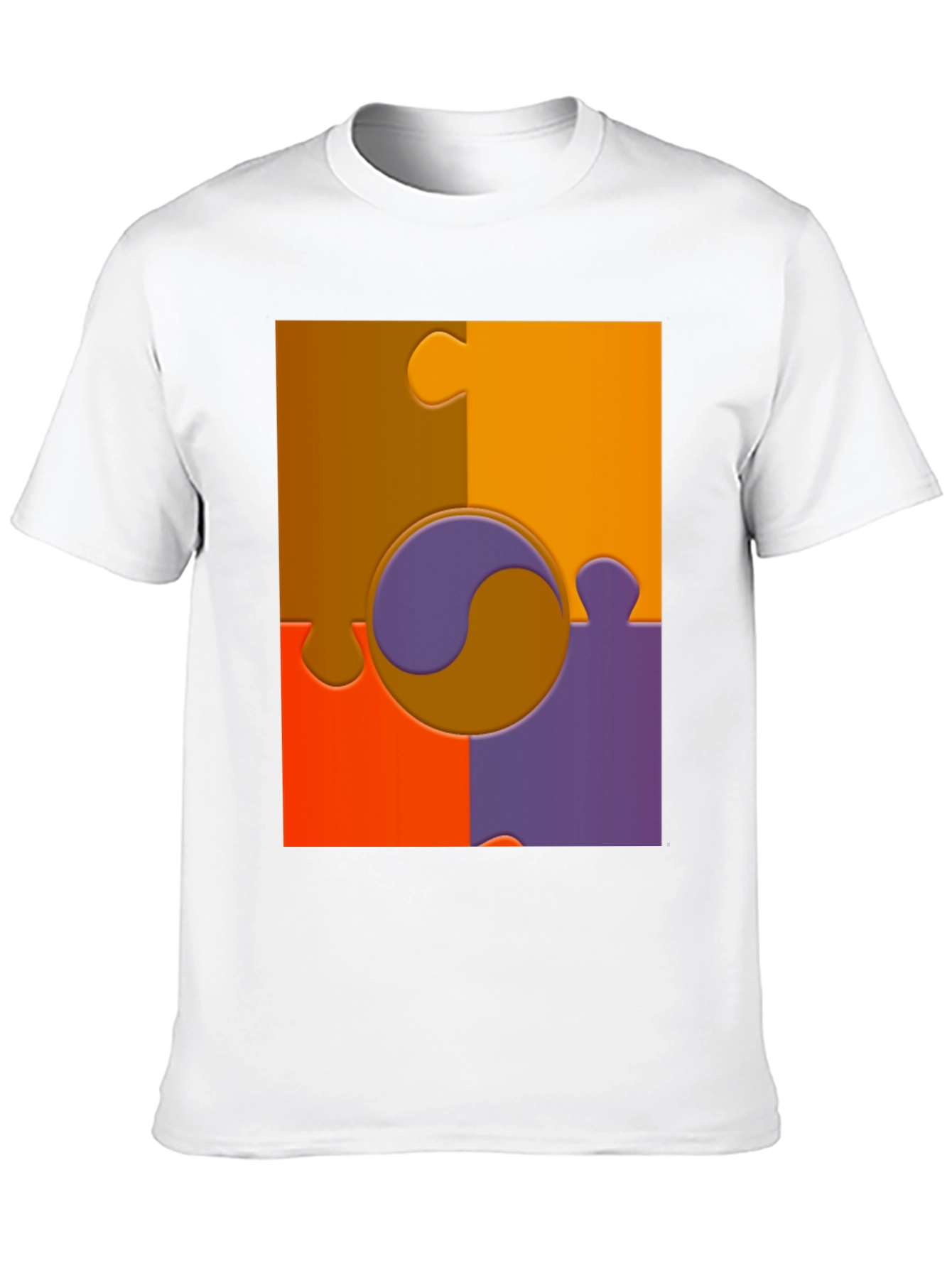 Puzzle Piece Graphic Tee