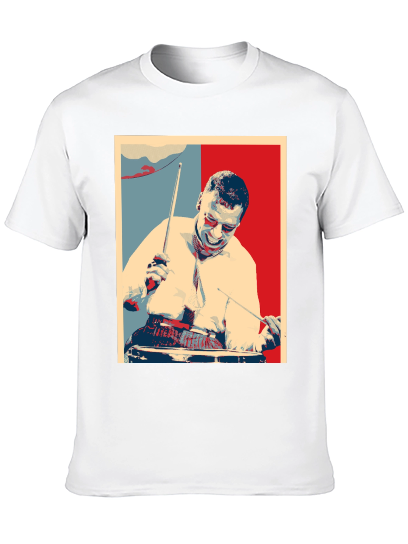 Drummer Graphic T-Shirt - Black
