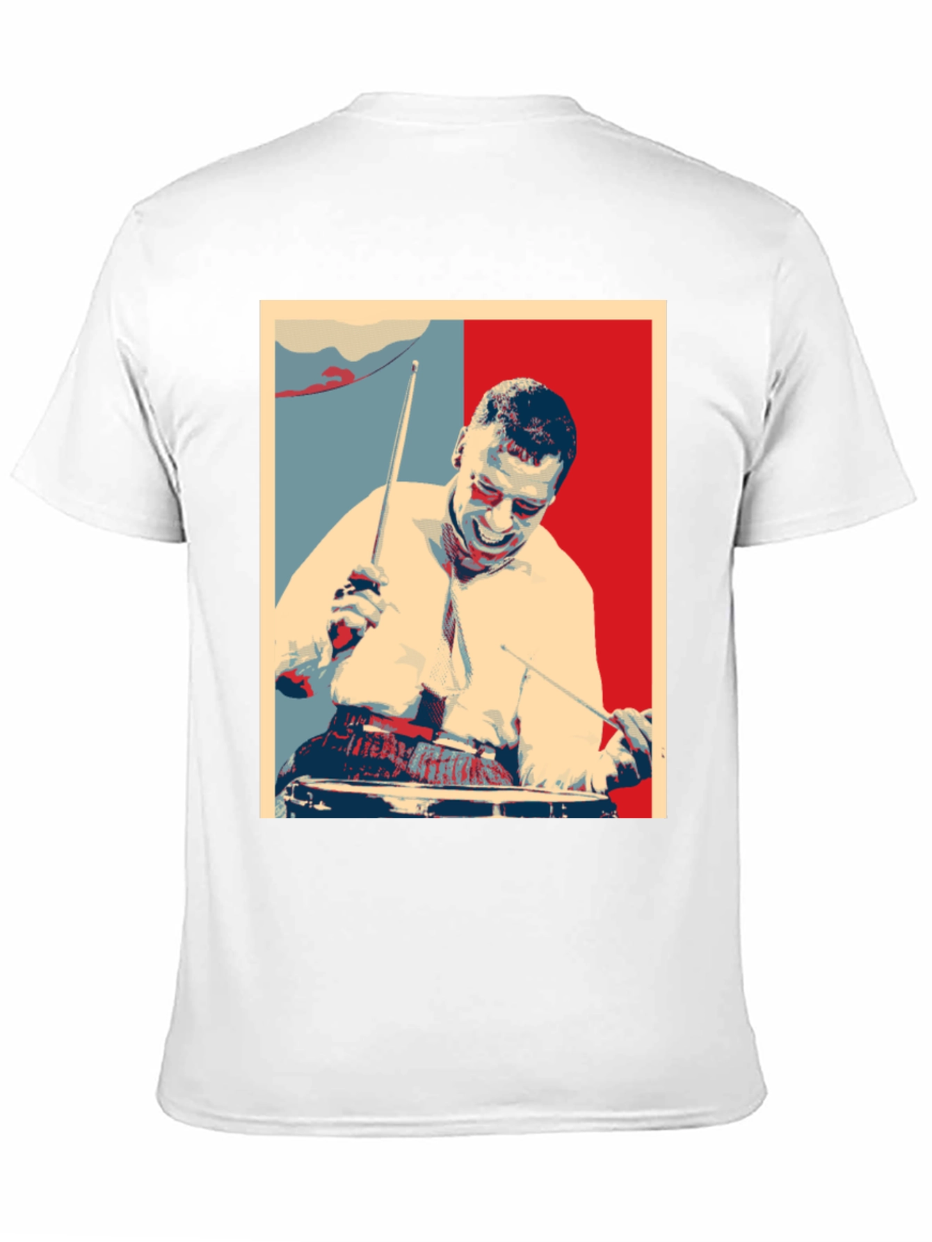 Drummer Graphic T-Shirt - Black