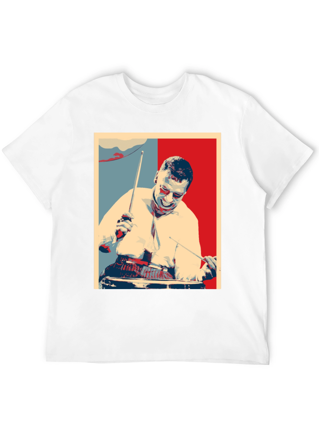 Drummer Graphic T-Shirt - Black