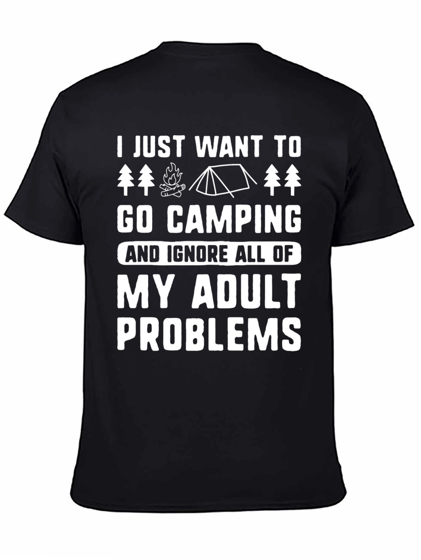 Camping Adult Problems T-Shirt