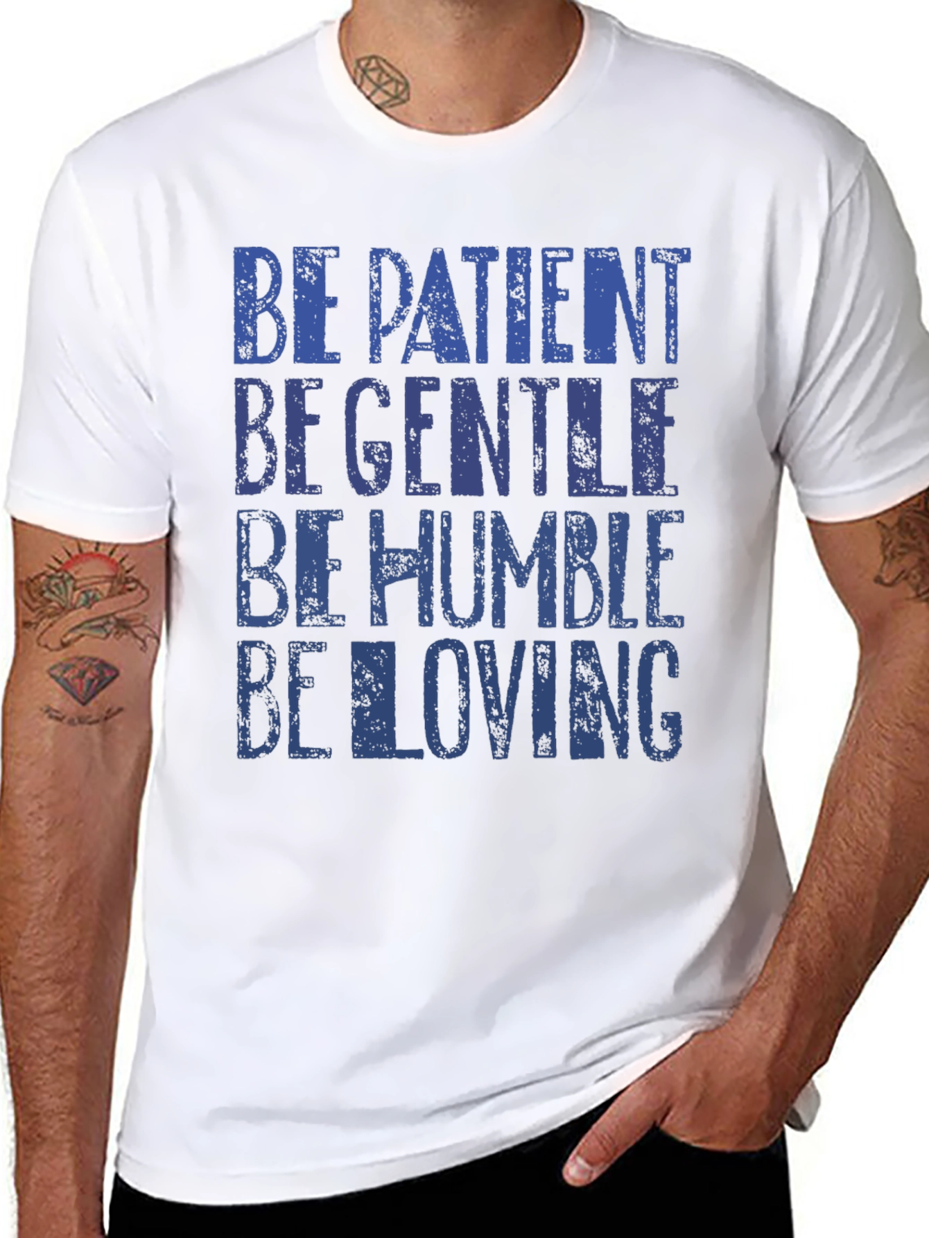 Be Patient Gentle Humble Loving Graphic Tee