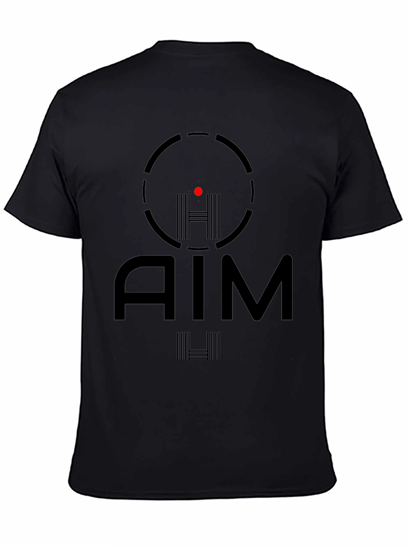 AIM Black Graphic Tee - Target Design