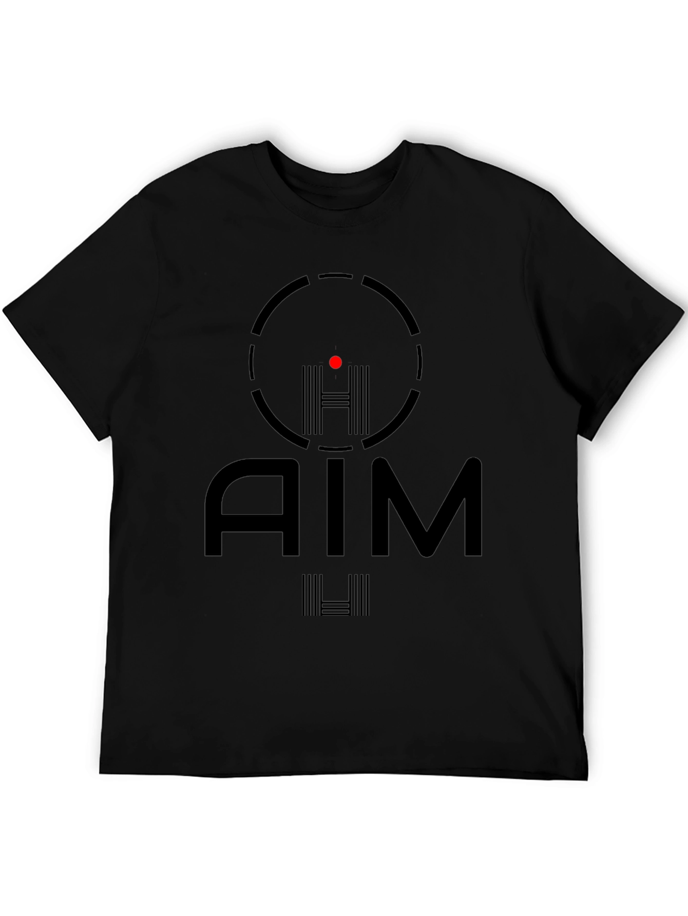 AIM Black Graphic Tee - Target Design
