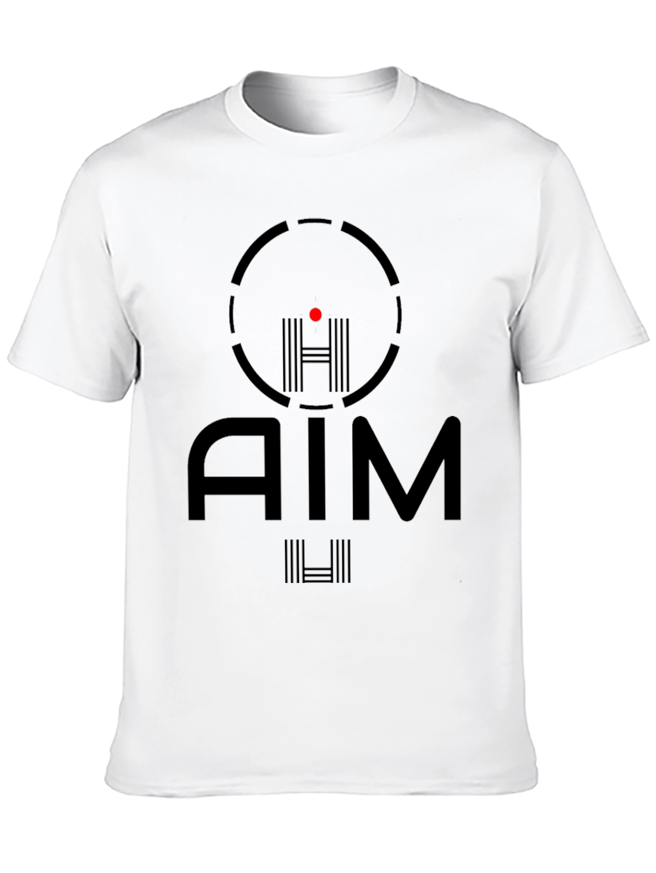 AIM Black Graphic Tee - Target Design