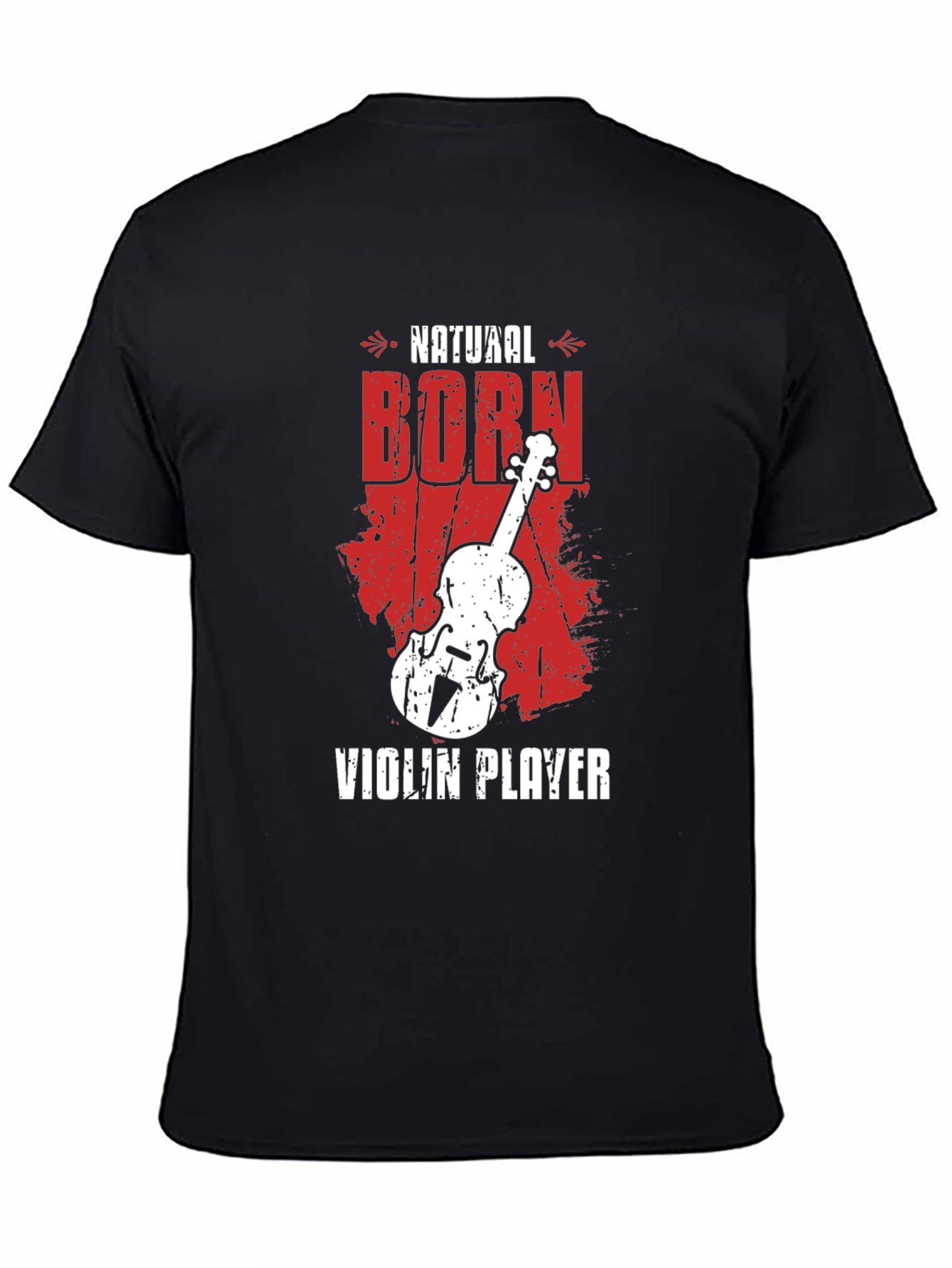 Natural Born Violin Player Graphic Tee