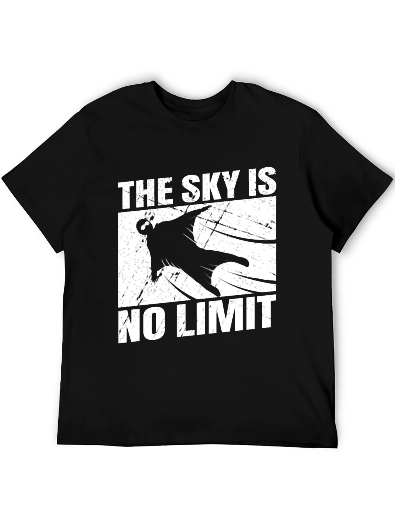 Skys the Limit Graphic T-Shirt - Black