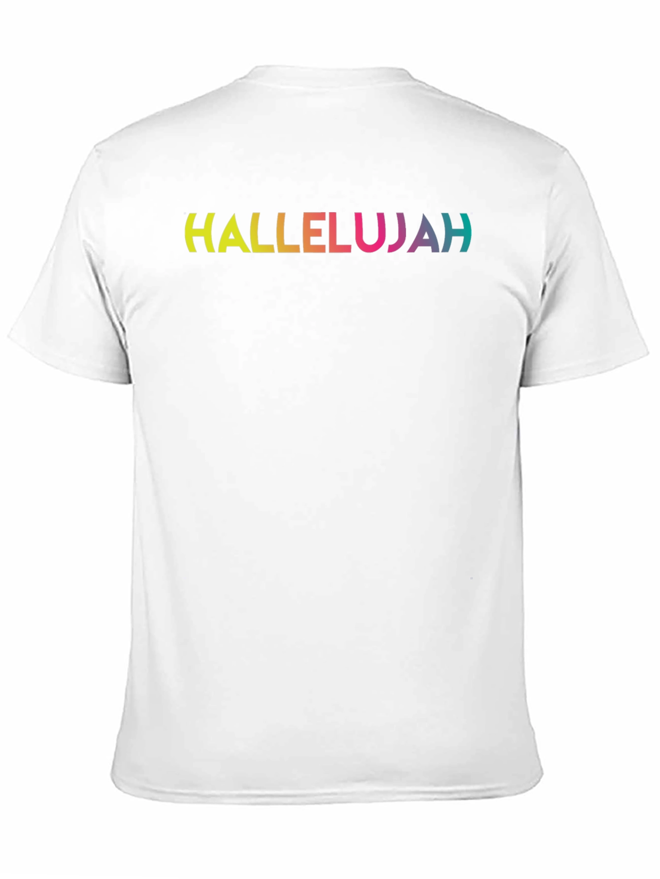 Hallelujah Rainbow Graphic T-Shirt