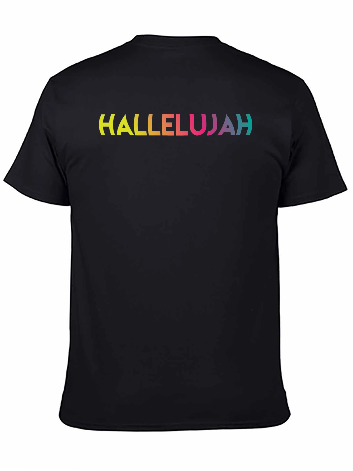 Hallelujah Rainbow Graphic T-Shirt
